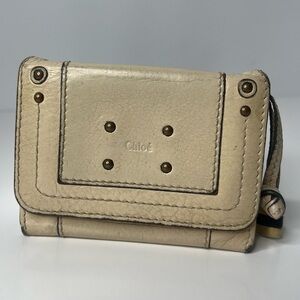 🤎Chloe Paddington Mini Card Case/Wallet w/ Zipper Charm | PRELOVED!! 🧡